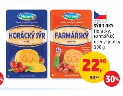 SÝR S OKY Horácký, Farmářský