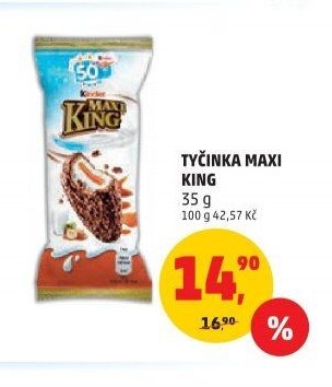 TYČINKA MAXI KING