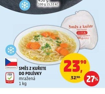 SMĚS Z KUŘETE DO POLÉVKY