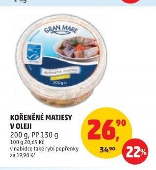 KOŘENĚNÉ MATJESY V OLEJI