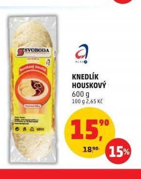 KNEDLÍK HOUSKOVÝ