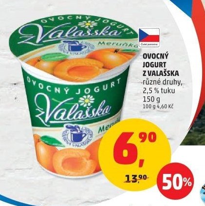 Ovocný jogurt z Valašska