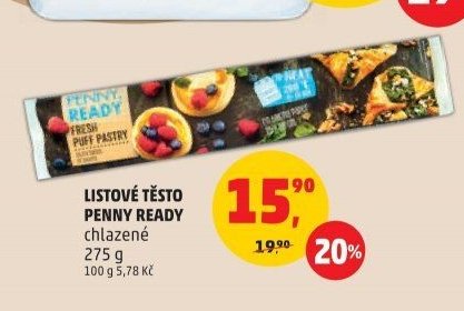 Listové těsto Penny Ready