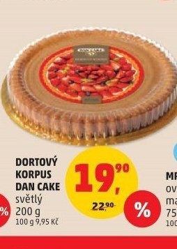 Dortový korpus Dan Cake