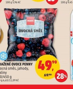 Mražené ovoce Penny