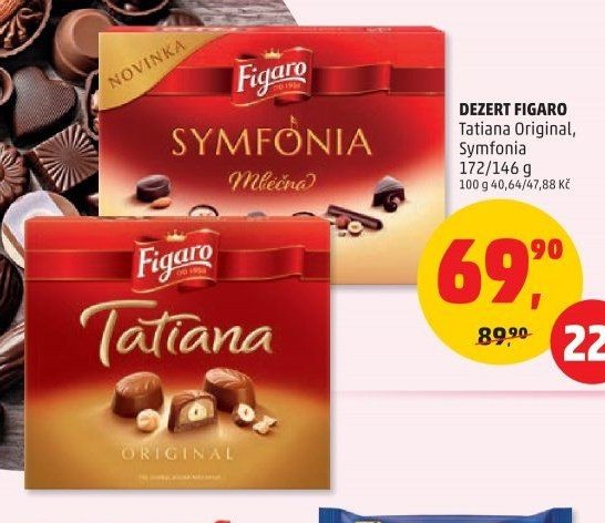 DEZERT FIGARO Tatiana Original, Symfonia