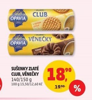 SUŠENKY ZLATÉ CLUB, VĚNEČKY