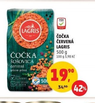 Čočka červená Lagris
