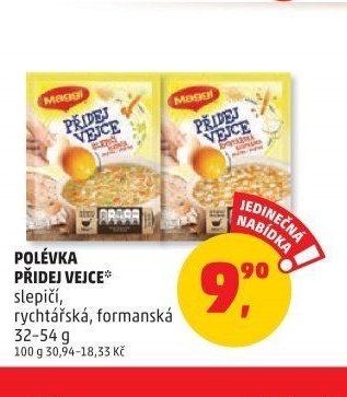 Polévka Přidej vejce