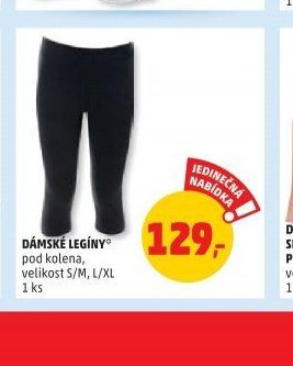 Dámské legíny pod kolena