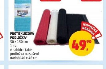 PROTISKLUZOVÁ PODLOŽKA