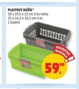 PLASTOVÝ KOŠÍK