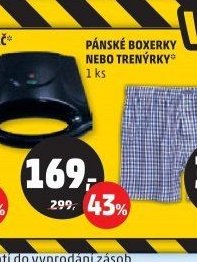 PÁNSKÉ BOXERKY NEBO TRENÝRKY