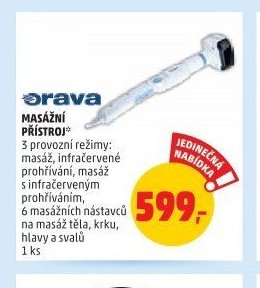 Orava masážní přístroj