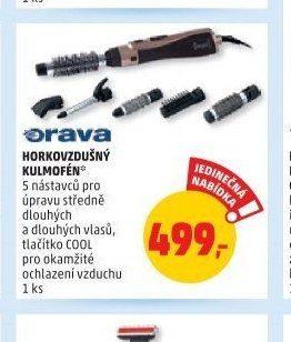 Orava horkovzdušný kulmofén