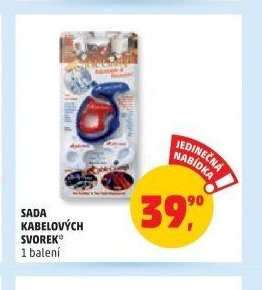 Sada kabelových svorek