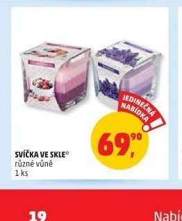 Svíčka ve skle