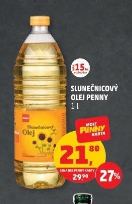 Slunečnicový olej Penny
