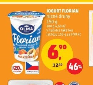 Jogurt Florian různé druhy 150g