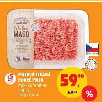 Masová sekaná Dobré maso 500g