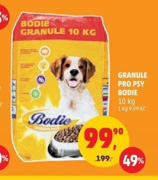 Granule pro psy Bodie 10kg