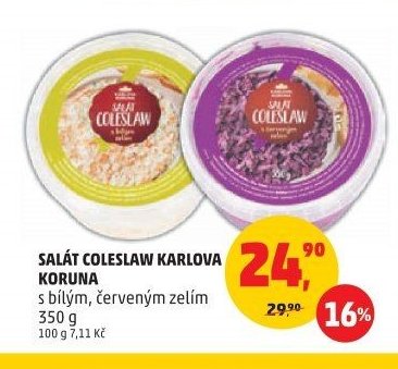 Salát Coleslaw Karlova koruna 350g