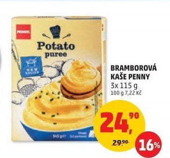 Bramborová kaše Penny 3x115g