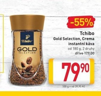Tchibo Gold Selection, Crema instantní káva