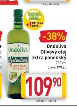 Ondoliva olivový olej extra panenský