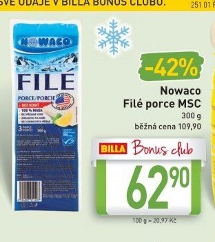 Nowaco Filé porce MSC