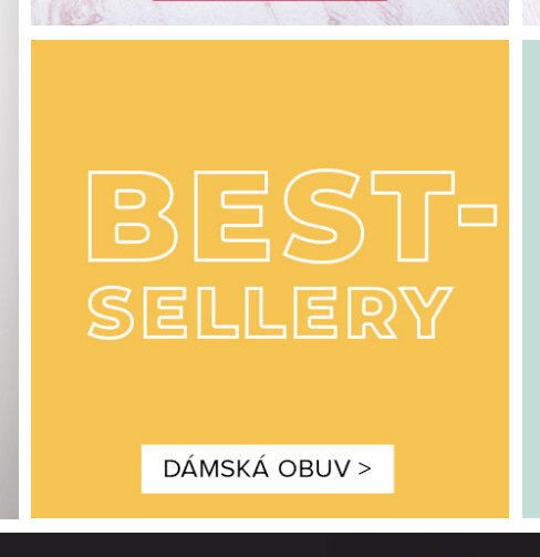 Bestsellery dámská obuv