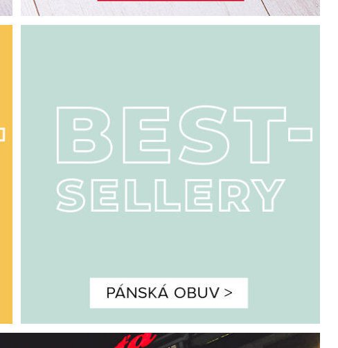 Bestsellery pánská obuv