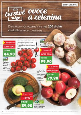 akční leták Kaufland 29.9.2020-6.10.2020