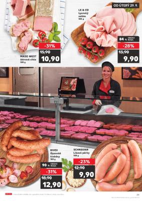akční leták Kaufland 29.9.2020-6.10.2020
