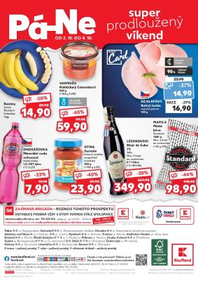 akční leták Kaufland 29.9.2020-6.10.2020