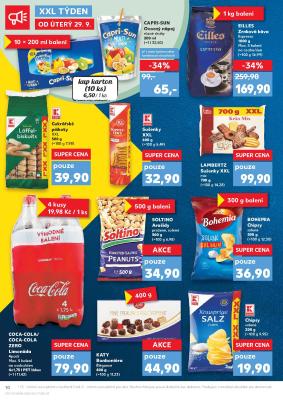 akční leták Kaufland 29.9.2020-6.10.2020