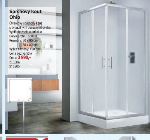 Sprchový kout Ohio - UNI HOBBY akcniletaky.com