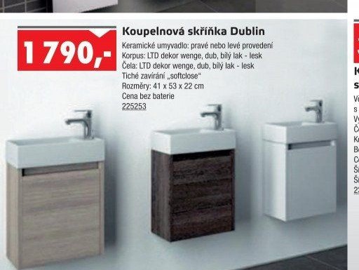 Koupelnová skříňka Dublin - UNI HOBBY akcniletaky.com