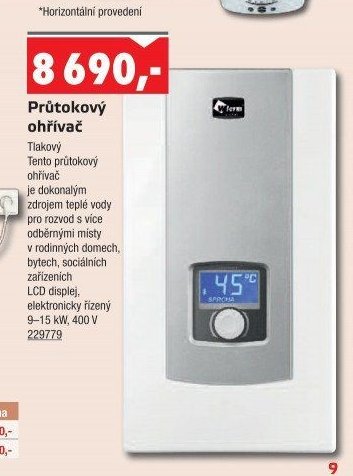 Průtokový ohřívač - UNI HOBBY akcniletaky.com