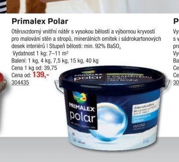 Primalex Polar - UNI HOBBY akcniletaky.com