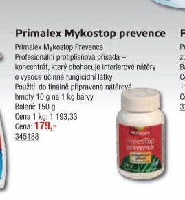 Primalex Mykostop prevence - UNI HOBBY akcniletaky.com