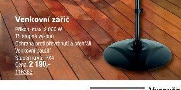 Venkovní zářič - UNI HOBBY akcniletaky.com