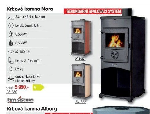 Krbová kamna Nora - UNI HOBBY akcniletaky.com