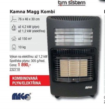 Kamna Magg Kombi - UNI HOBBY akcniletaky.com