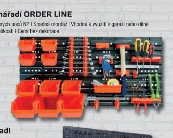 Stěna na nářadí ORDER LINE - UNI HOBBY akcniletaky.com