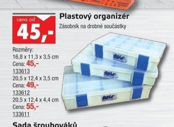Plastový organizér - UNI HOBBY akcniletaky.com