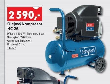 Olejový kompresor HC 26 - UNI HOBBY akcniletaky.com