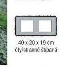 čtyřstranně štípaná 40 x 20 x 19 cm - UNI HOBBY akcniletaky.com