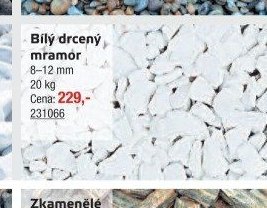 Bílý drcený mramor - UNI HOBBY akcniletaky.com