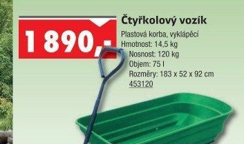 Čtyřkolový vozík - UNI HOBBY akcniletaky.com